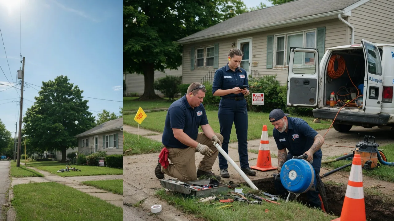 Sewer Line Repair in Granville, WV near me